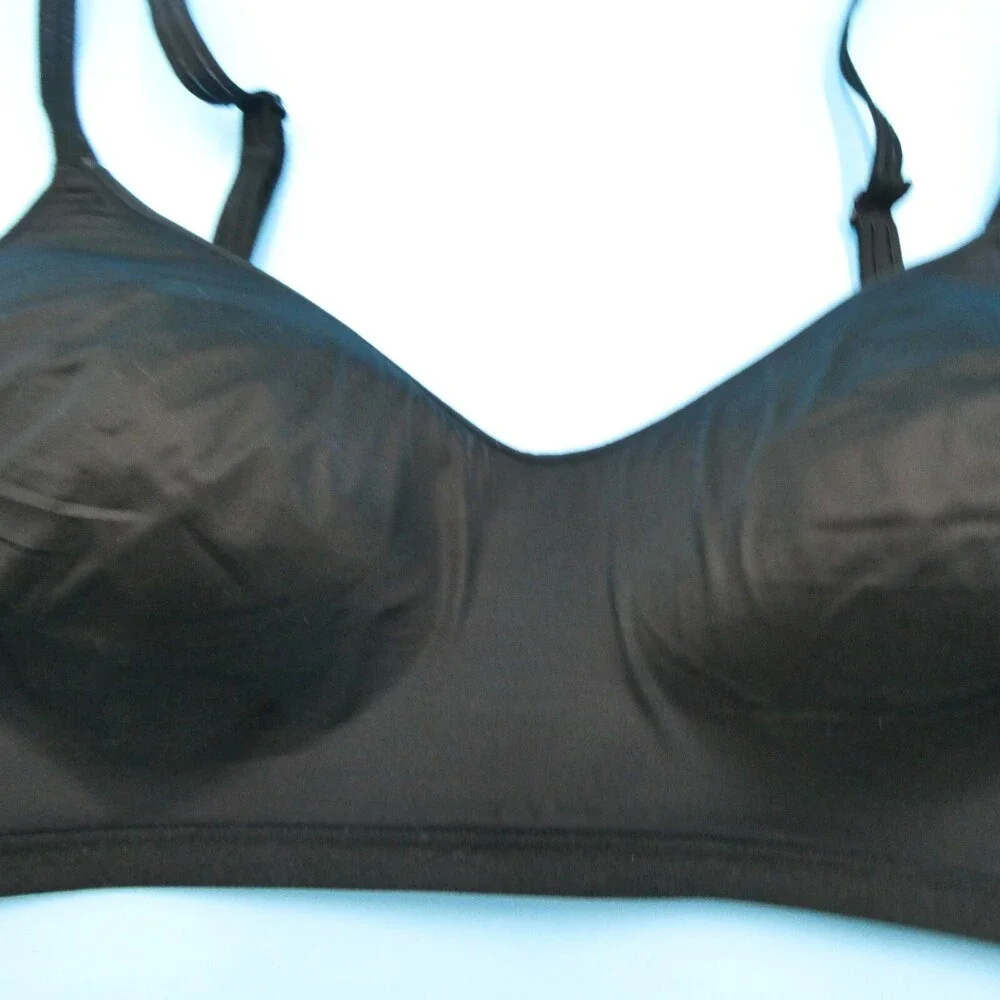 Victorias Secret Bra Medium Wireless Lightly‎ Padded Black Lingerie No Wire New